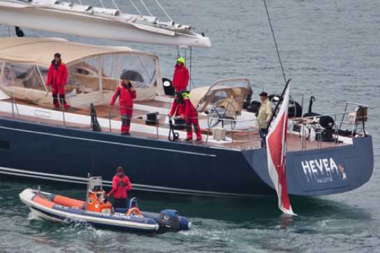 23 June 2022 - 16-56-41

------------------
Superyacht Hevea arrives in Dartmouth